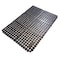 Rhino Mats K-Series Drainage Mat, Rubber, Drainage Holes, 2 ft W x 3 ft L, Black K2-2436B - alternate 2